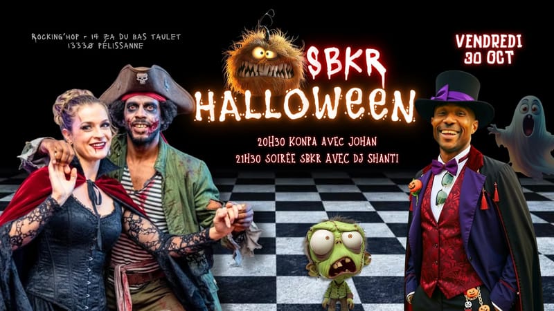 Soirée SBKR vendredi 30 octobre - spéciale Halloween