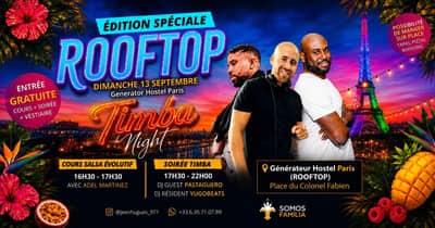 Timba Night Spéciale Rooftop - Entrée gratuite -