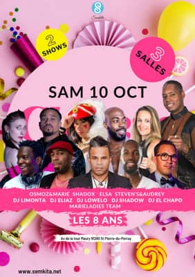 Soirée CLAREZA - AUTUMN EDITION by Semkita (3 Salles). 🥂 Spéciale Ed - Les 8 Ans 🥂