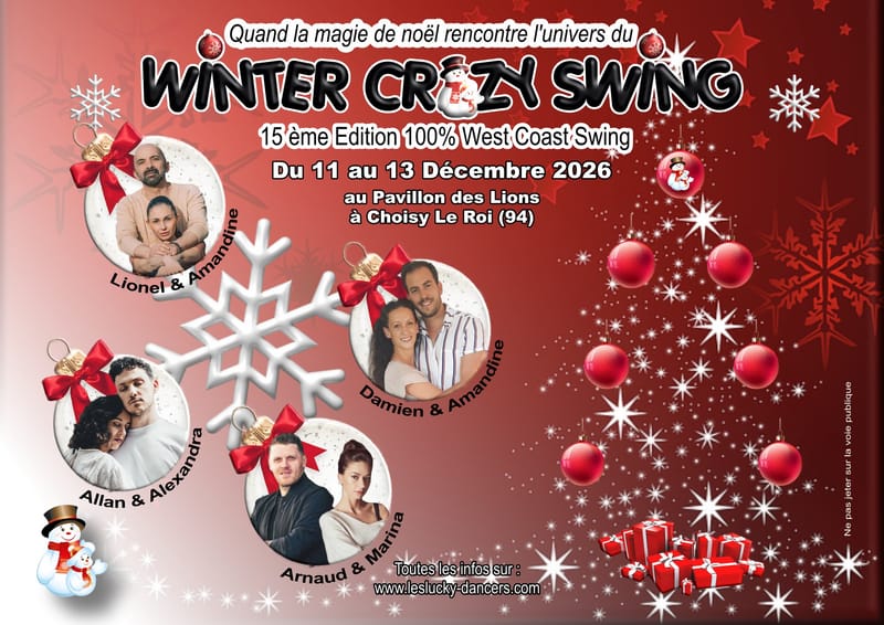 WINTER CRAZY SWING 15 - 100% WEST COAST SWING
