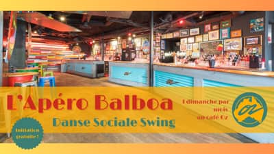 L'Apéro Balboa #26 - 17h-21h - Au CAFÉ OZ