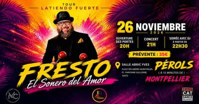 Concert de Fresto le 26 novembre à Pérols (à 15 min de Montpellier)