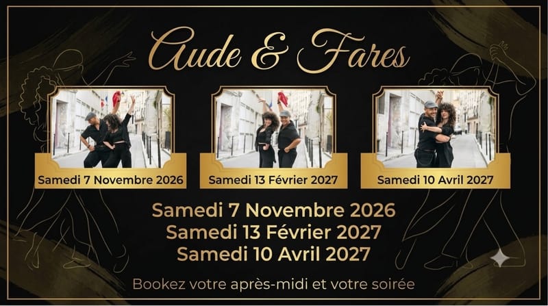 💃 STAGE SALSA AVEC AUDE & FARES 🕺🏻
