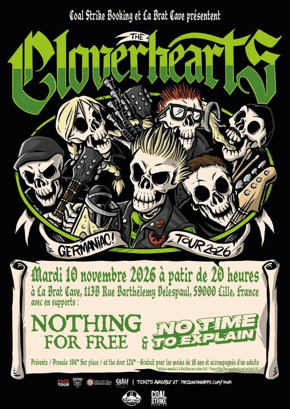 The Cloverhearts + NFF + NTTE |10/11/2026| LILLE
