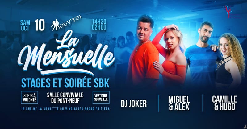 La Mensuelle Mouv'toi - Miguel & Aleks - Camille & Hugo