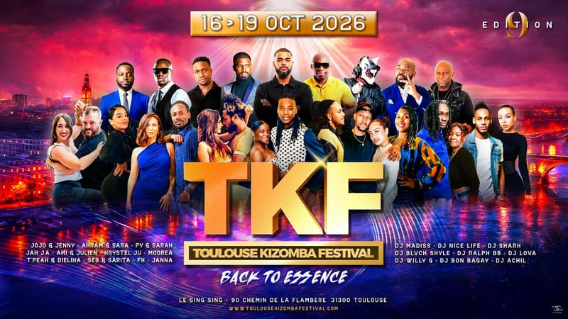TKF 2026 Toulouse Kizomba Festival code promo DELPHINE
