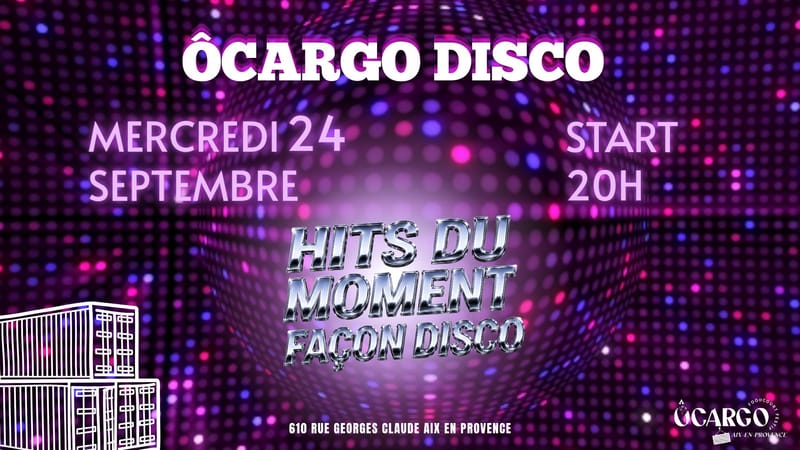 🎶🪩Ôcargo Disco 🪩🎶