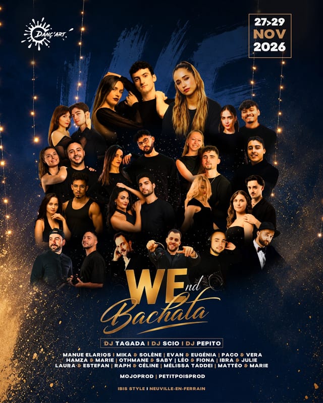 WEnd Bachata LILLE | ALL IN ONE | 27 au 29 Novembre