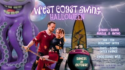 Stages et Soirée West Coast Swing samedi 31 octobre - édition Halloween