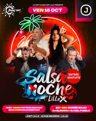 SALSA NOCHE LILLE | Cours et soirée Gratuite 💃🕺