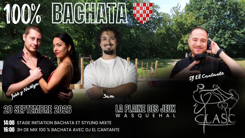 100% BACHATA - Plaine des jeux