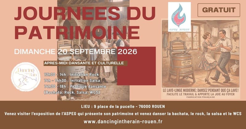 Journées du patrimoine - Après midi dansante et culturelle