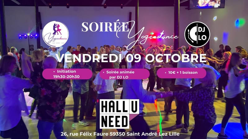 Soirée Hall U Need le 09 octobre