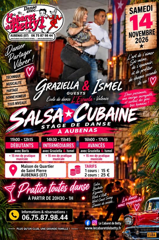 Stage de Salsa Cubaine