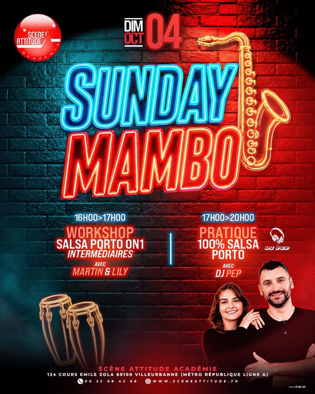 SUNDAY MAMBO - DIM 04 OCT