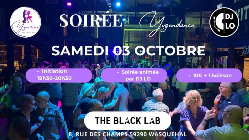 Soirée dancefloor au Black lab