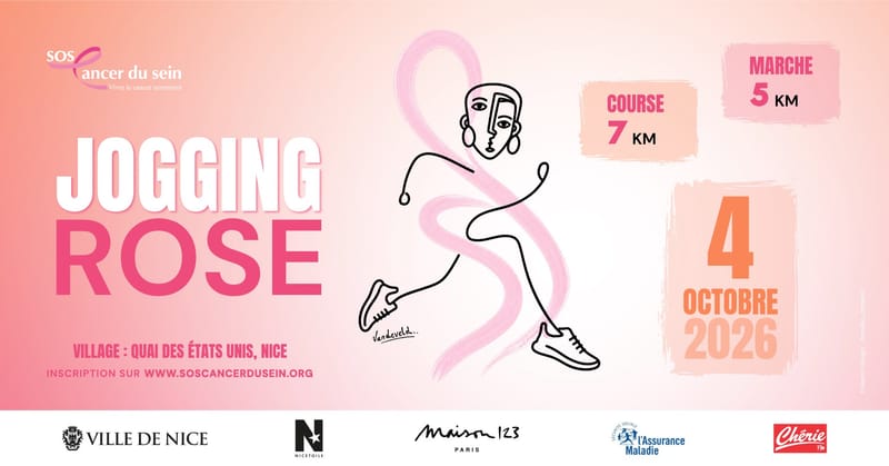 JOGGING et MARCHE "ROSE"