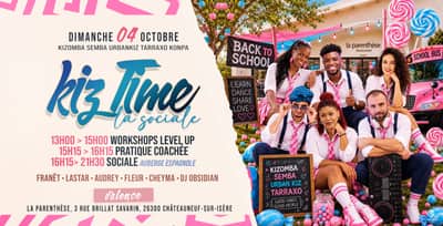 Kiz Time Valence La Sociale - 4 octobre 🎓🎒