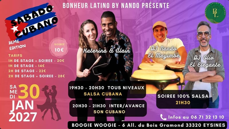 SABADO CUBANO 🇨🇺 3eme Édition