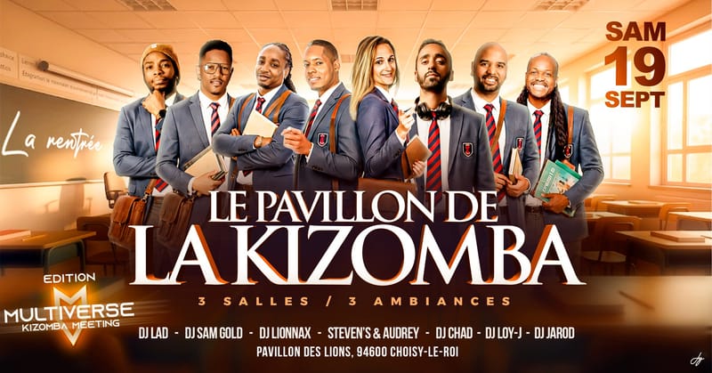 Samedi 19 Septembre 2026 - Le Pavillon de la Kizomba