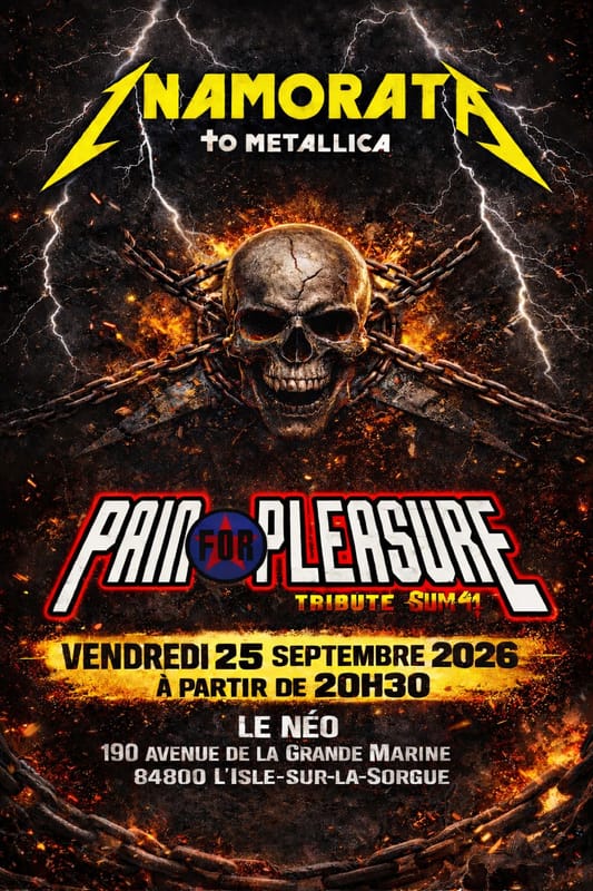 Concerts Inamorata + Pain for pleasure
