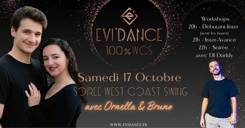 EVI'DANCE 100% WCS - 17 Octobre