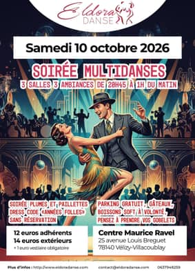 Samedi 10 octobre - Soirée Multi-Danses - Démo des professeurs