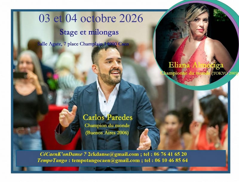 Grand weekend tango à Caen