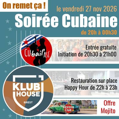 Soirée cubaine au Klub House