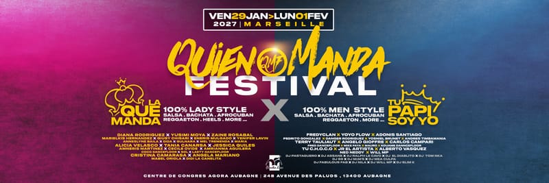 Quien Manda Festival 2027 ( Salsa Cubana , Mambo , Bachata )
