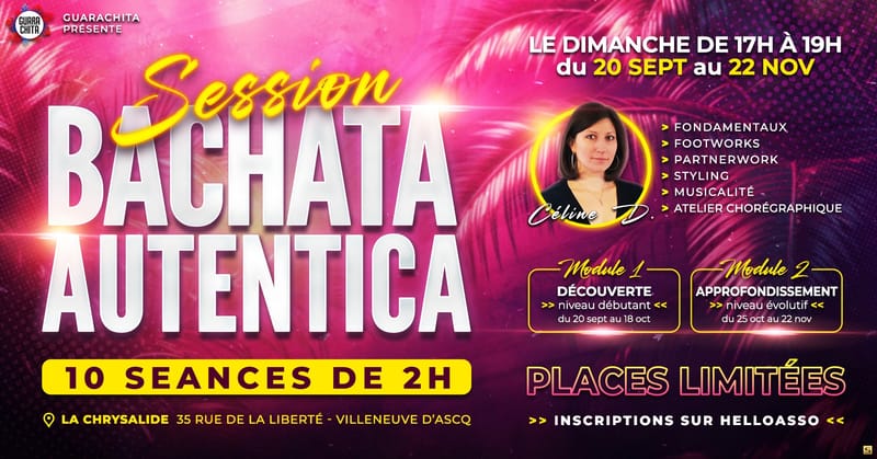 SESSION BACHATA AUTENTICA #3 - Septembre 2026