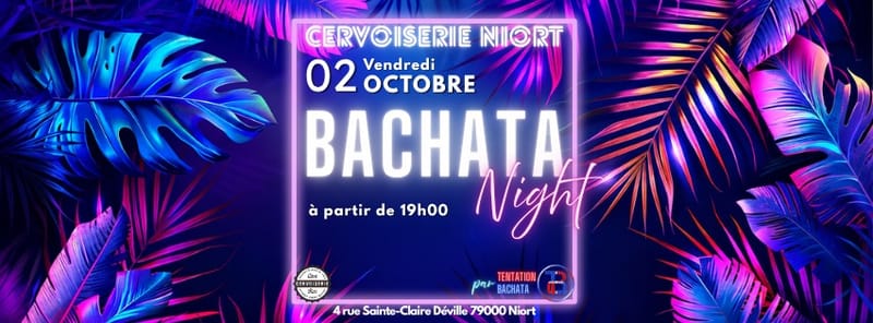 Bachata Night - Cervoiserie Niort