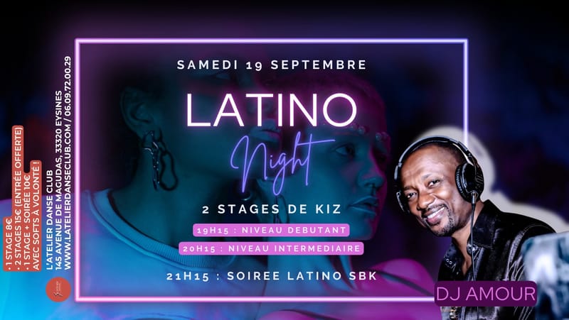 2 STAGES DE KIZ & SOIRÉE SBK