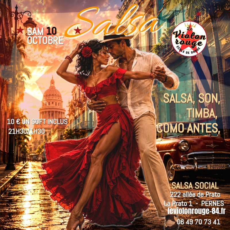 Le Violon Rouge SALSA Noché