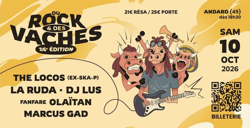 FESTIVAL DU ROCK ET DES VACHES #26