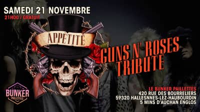 🎸 TRIBUTE TO GUNS N' ROSES - APPETITE (LIVE) 🎸 GRATUIT