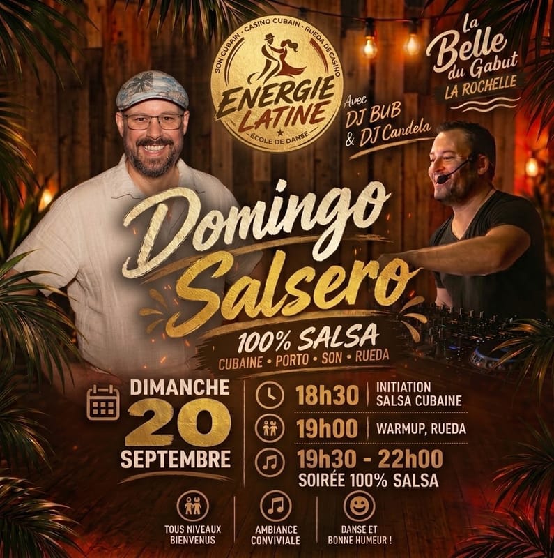 Domingo Salsero, Salsa, Rueda, Son à la Belle Du Gabut