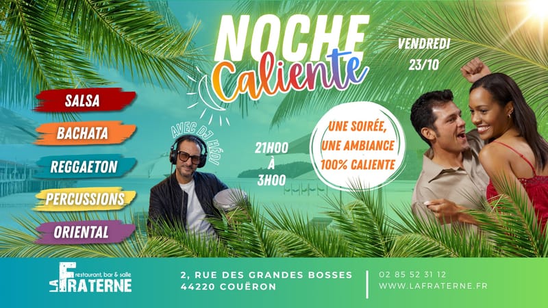 NOCHE CALIENTE -DJ HEDI- 23/10💃