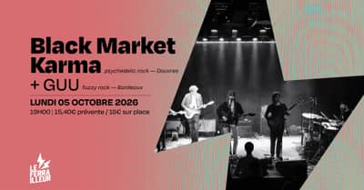 ʙʟᴀᴄᴋ ᴍᴀʀᴋᴇᴛ ᴋᴀʀᴍᴀ (psychedelic rock) + ɢᴜᴜ (fuzzy rock) au Ferrailleur
