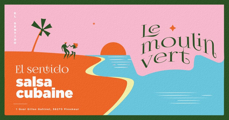 soirée salsa au moulin vert lomener