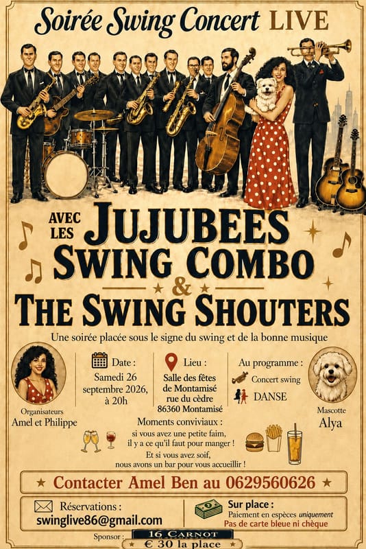 Soirée Swing Concert Live