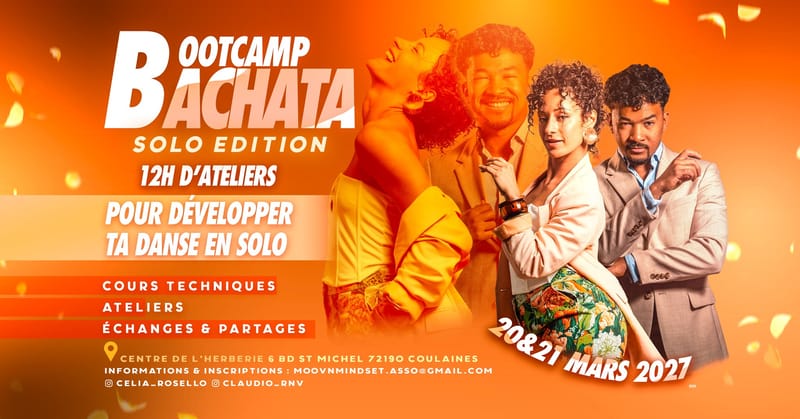 BACHATA BOOTCAMP | Solo Edition | Celia & Claudio