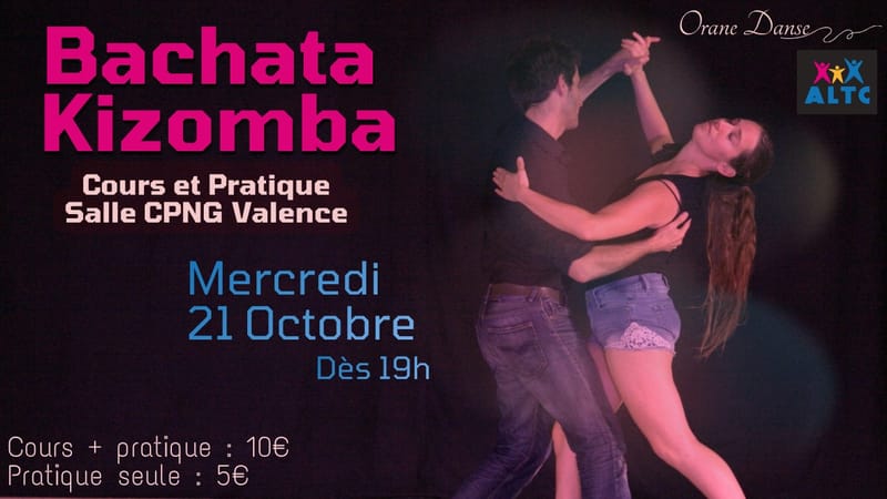 Bachata Kizomba - Stage et soirée vacances d'octobre 2026