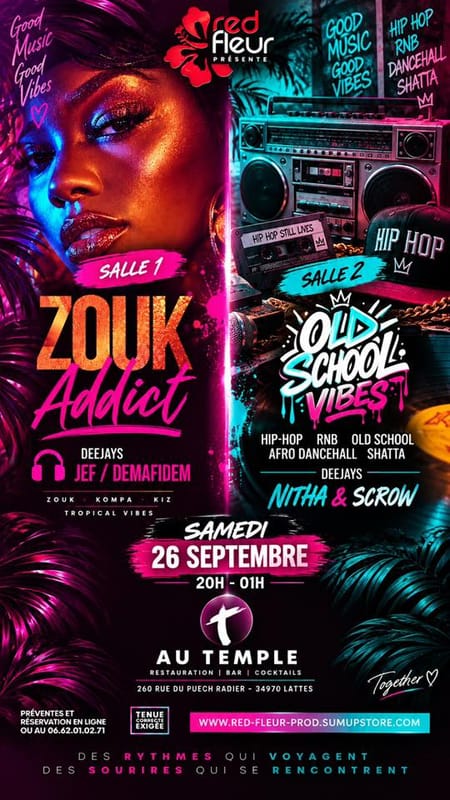 ZOUK ADDICT ⭐ OLD SCHOOL VIBES ⭐ TEMPLE DE LA DANSE