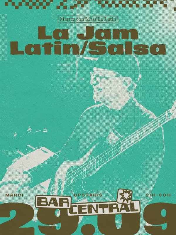 Massilia Latin Groupe au BAR CENTRAL - Jam SALSA et LATIN-JAZZ