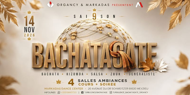 BACHATAGATE/ Saison 9 / 4 Salles / 4 Ambiances