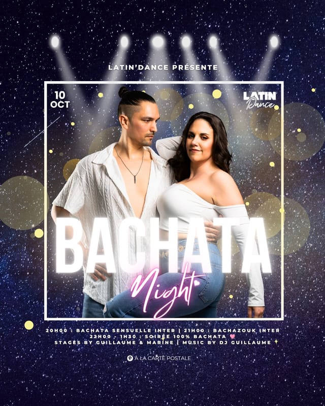 🩷 BACHATA NIGHT 🩷 #08 by Latin'Dance