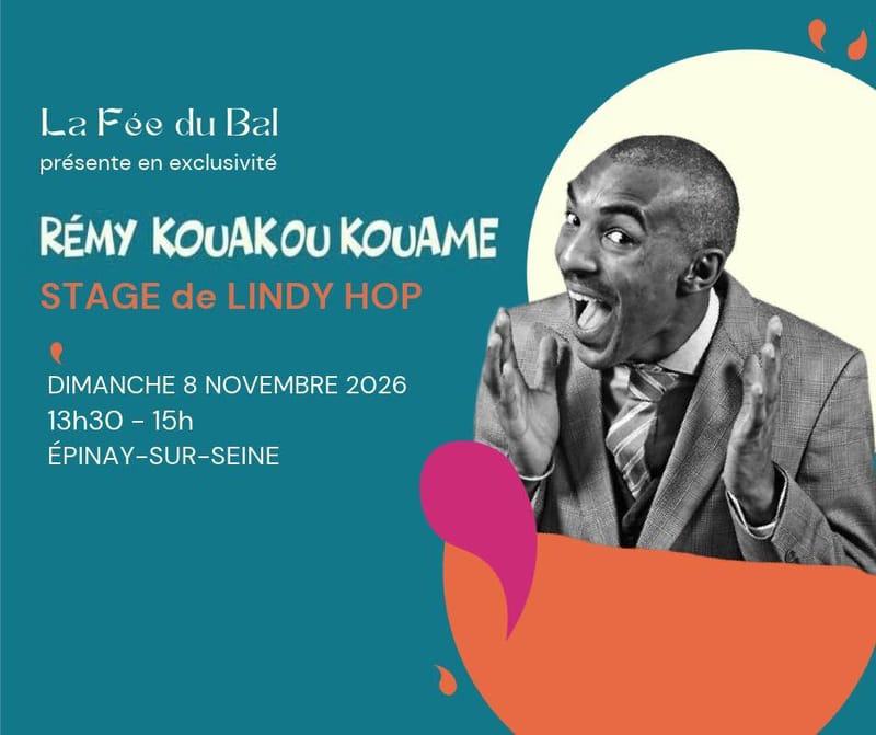STAGE DE LINDY HOP - avec Rémy KOUAKOU KOUAME