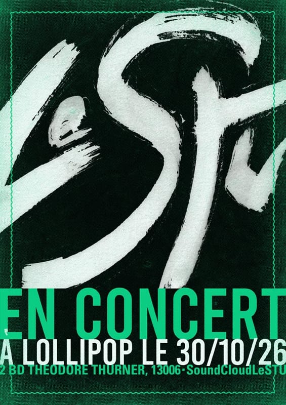 LE STU (Indie Psych Rock) Showcase à Lollipop