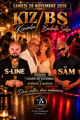 Soirée kiz 100% / Bachata Salsa